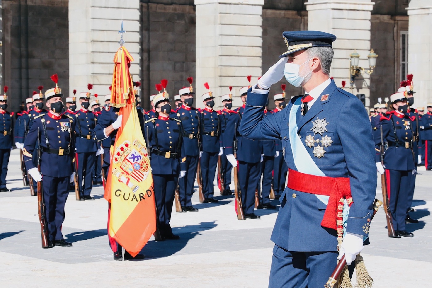 El Rey preside hoy en Huesca el Día de las Fuerzas Armadas más