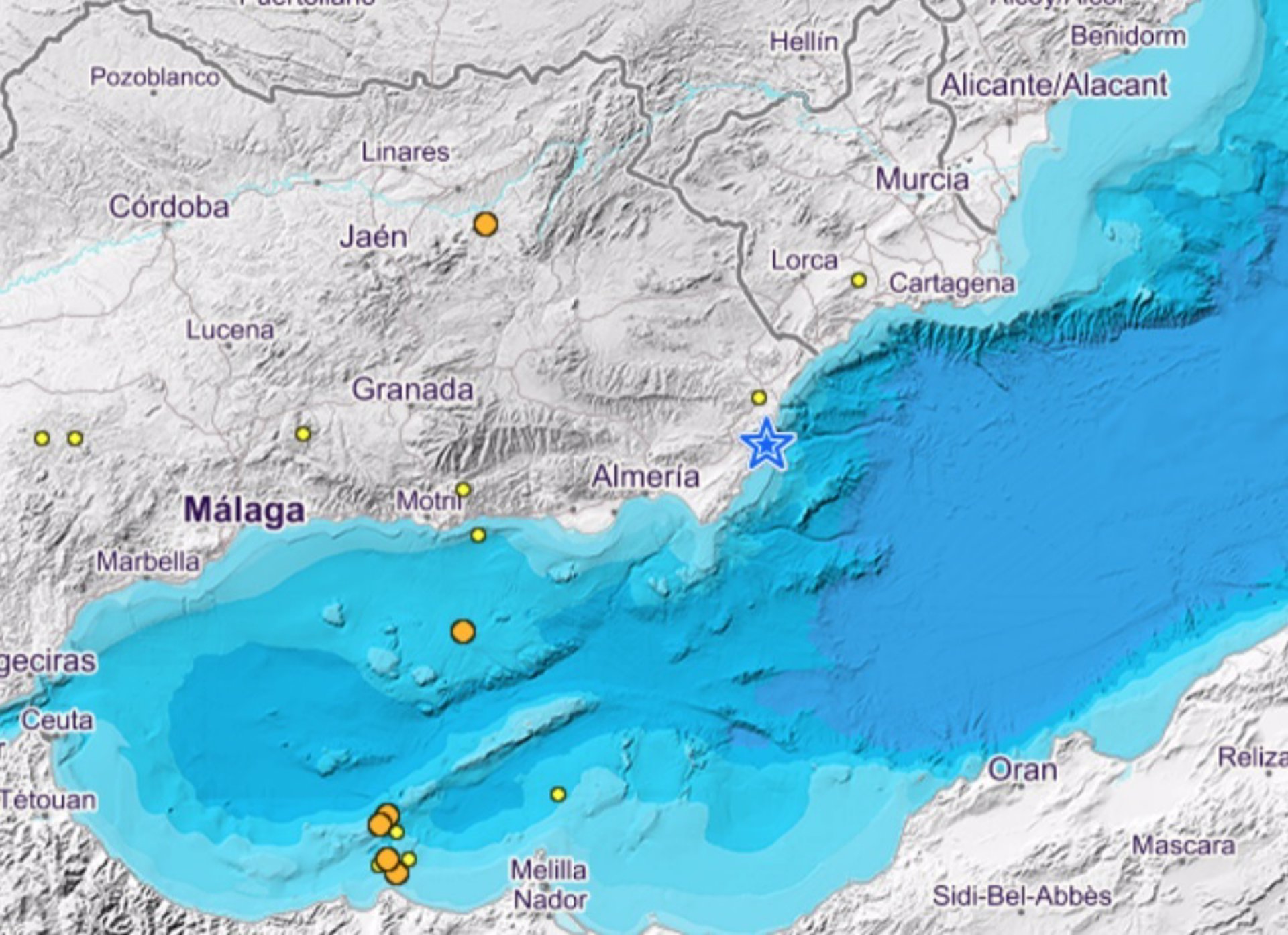 Registrado Un Terremoto De Grados Con Epicentro En Almer A