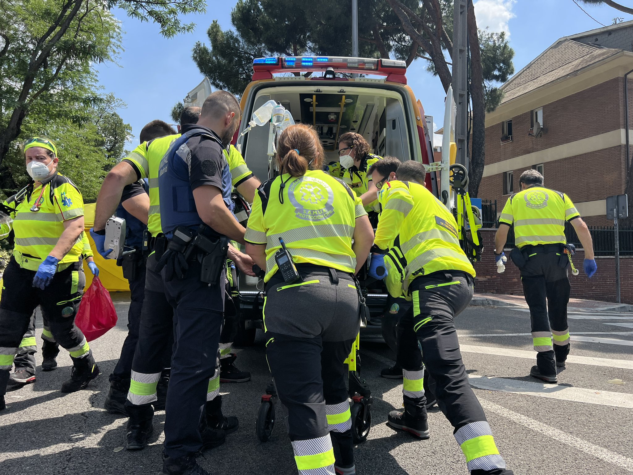 Una persecución policial en Madrid se salda con un hombre muerto al