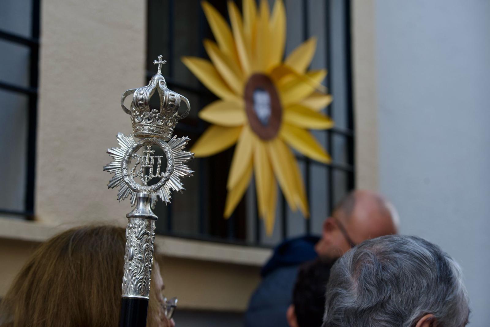 La procesión del Beato Padre Cristóbal de Santa Catalina en imágenes