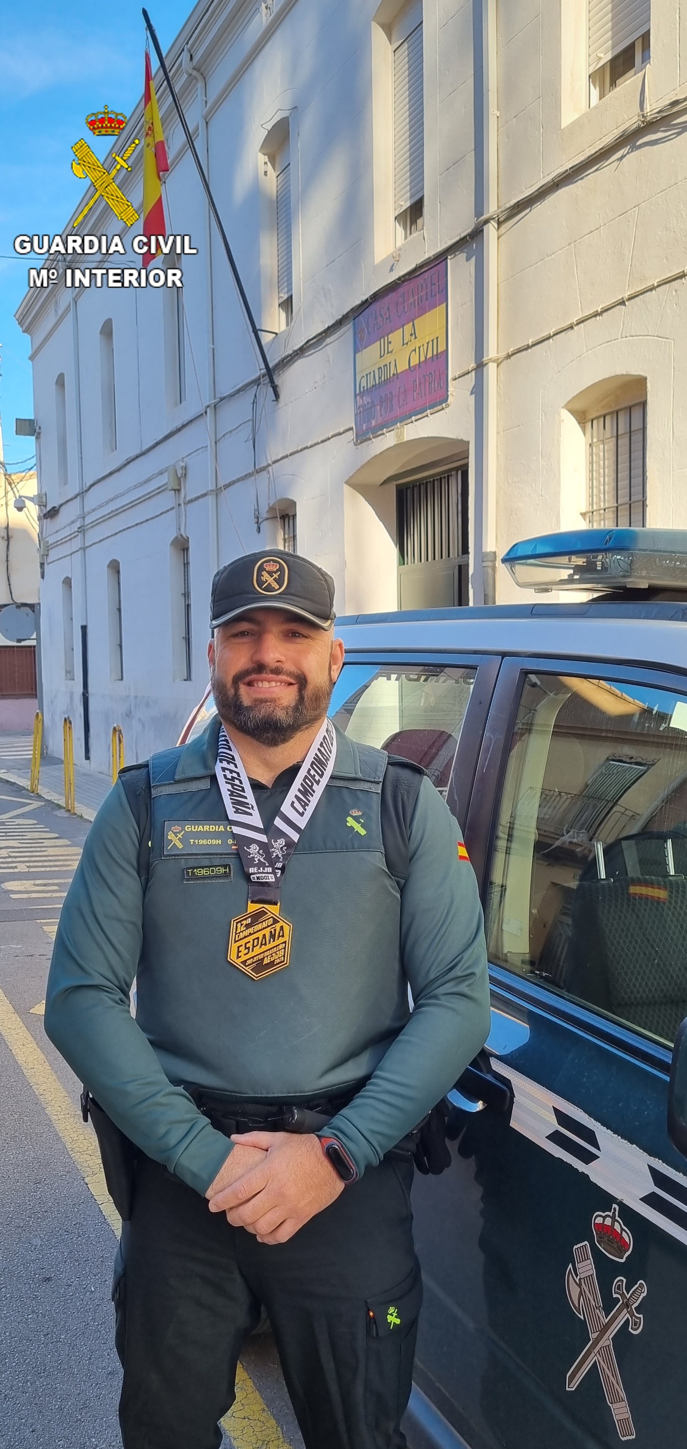 Ángel Luis Bueno el guardia civil de Castellón que se ha llevado el