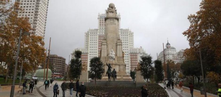 Plaza España tras la reforma