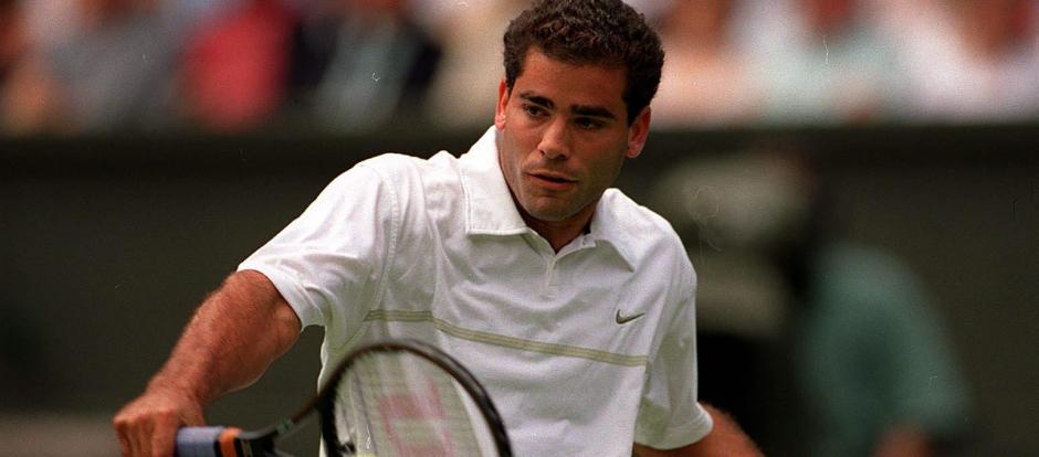 Pete Sampras en el torneo de Wimbledon 1998