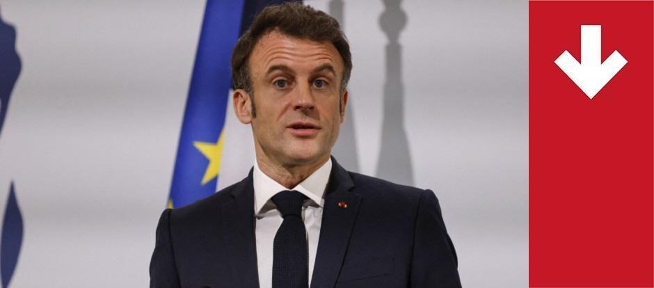 Emmanuel Macron, caras de la noticia