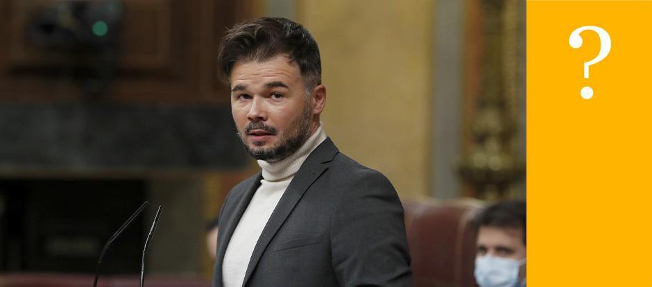 gabriel rufian, las caras