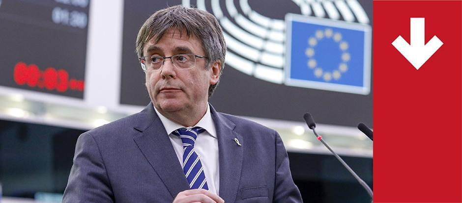 Carles Puigdemont, las caras