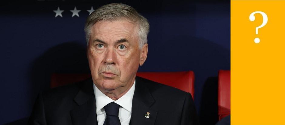 Carlo Ancelotti, caras de la noticia