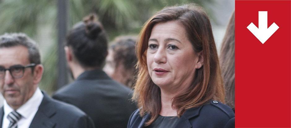 Francina Armengol, las caras de la noticia