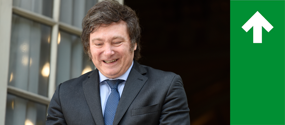 Javier Milei caras