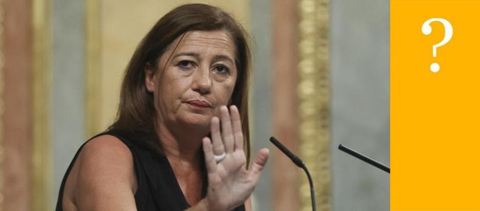 Francina Armengol, caras de la noticia (amarilla)