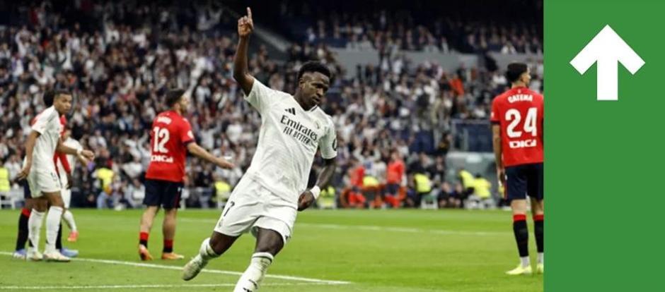 Vinicius Jr caras de la noticia (verde)
