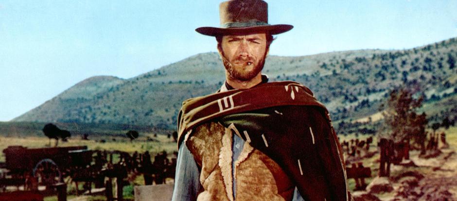Clint Eastwood en <i>El bueno, el malo y el feo</i>