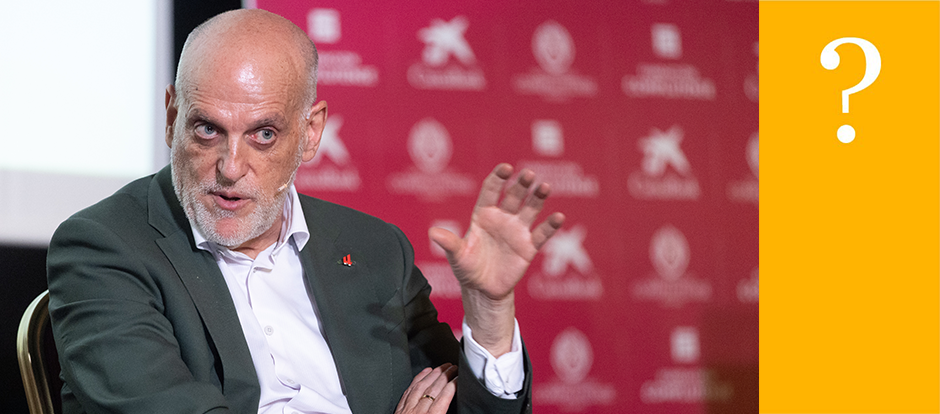 Javier Tebas caras