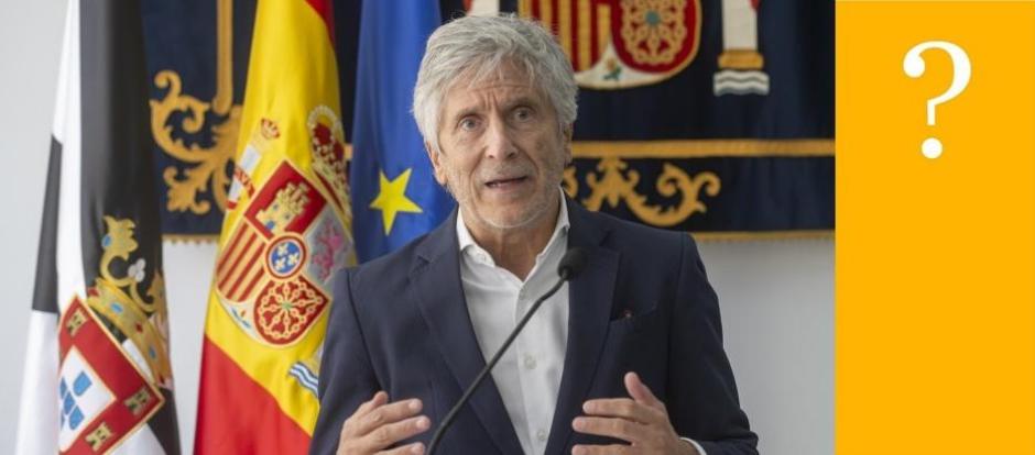 Fernando Grande-Marlaska caras de la noticia