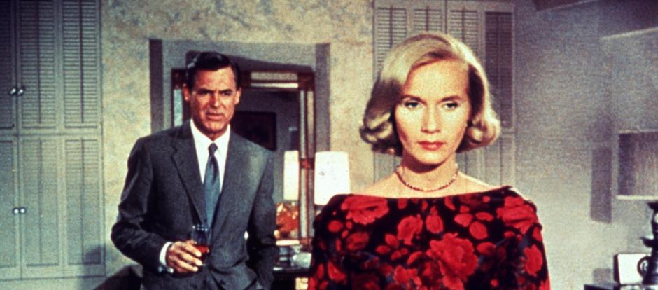 La actriz Eva Marie Saint interpretando a Eve Kendall en<i> Con la muerte en los talones</i>
