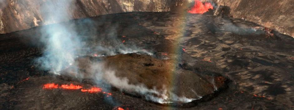 El volcán hawaiano de Kilauea, uno de los más famosos del mundo