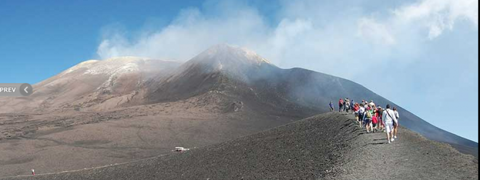 El Etna es el volcán activo más alto de Europa