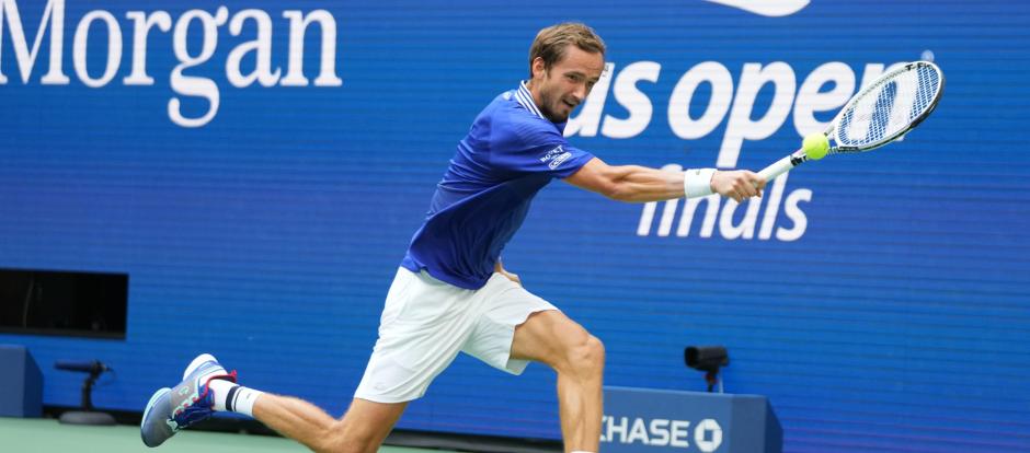 Daniil Medvedev durante la final del US Open 2021