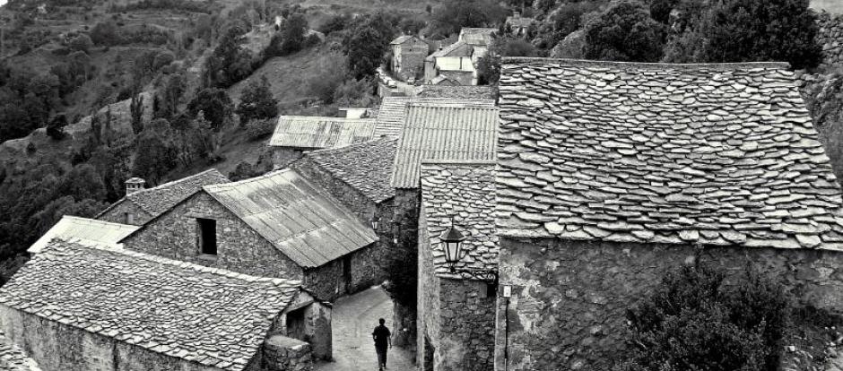 Imagen de Tella en blanco y negro.
