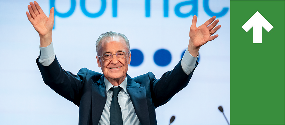 Florentino Pérez caras
