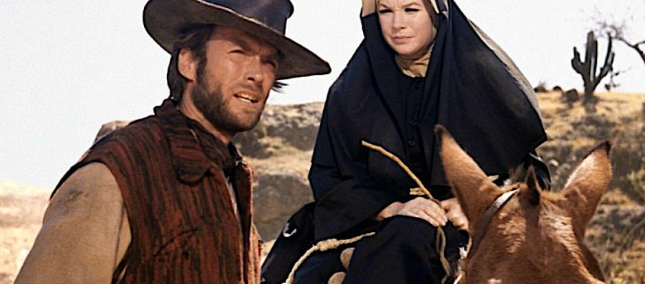 Fotograma de <i>Dos mulas y una mujer</i>