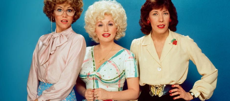 Dolly Parton, junto a Jane Fonda y Lily Tomlin