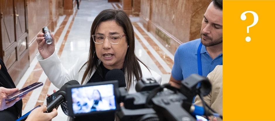 Ana Vázquez, caras de la noticia