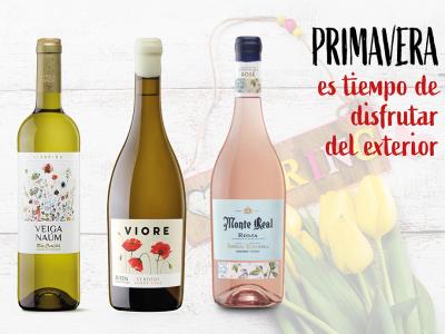 Descuento en vinos de primavera