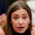 La portavoz del PP en el Congreso, Ester Muñoz, durante la comparecencia de la titular de Defensa, Margarita Robles