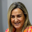 La ministra de Educación, Formación Profesional y Deportes, Milagros Tolón, durante una reunión con el presidente del COE, Alejandro Blanco, en el Comité Olímpico Español, a 28 de julio de 2026.