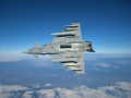 La espectacular imagen del Eurofighter español armado con misiles utilizada por la OTAN