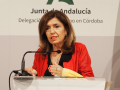 La delegada de Salud y Consumo de la Junta de Andalucía en Córdoba, María Jesús Botella