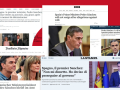 Las portadas de la prensa internacional han dado amplia cobertura a la maniobra de Sánchez