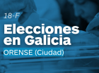 Resultados elecciones gallegas en la ciudad de Orense