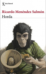 Detalle de portada. «Horda» de Ricardo Menéndez Salmón