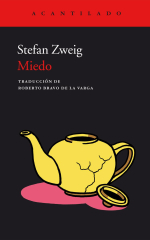 Portada de «Miedo» de Stefan Zweig