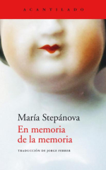 Portada de «En memoria de la memoria» de María Stepánova