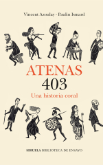 Portada de «Atenas 403. Una historia corta» de Vincent Azoulay y Paul Ismard