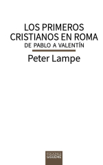 Portada de «Los primeros cristianos en Roma» de Peter Lampe