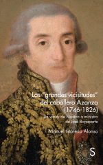 Portada de «Las grandes vicisitudes del caballero Azanza» de Manuel Moreno Alonso
