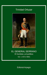 Portada de «El general Serrano» de Trinidad Ortuzar