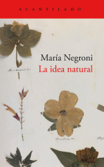 Portada de 'La idea natural' de María Negroni