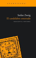 Portada de 'El candelabro enterrado' de Stefan Zweig