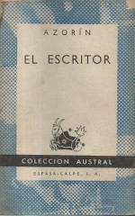 Cubierta de 'El escritor'