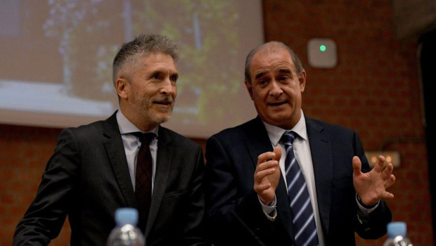 Fernando Grande-Marlaska y Francisco Pardo Piqueras