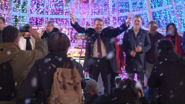 Vigo inaugura la Navidad con sus luces led por todo lo alto