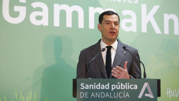 El presidente de la Junta de Andalucía, Juanma Moreno, en una imagen de archivo