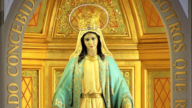 Imagen de la Virgen Milagrosa