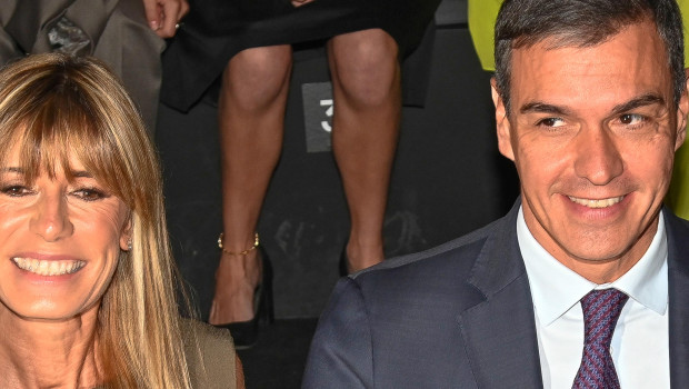 Begoña Gómez junto a Pedro Sánchez