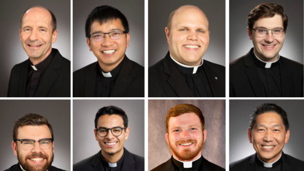 Ocho de los nuevos sacerdotes de la archidiócesis de Washington